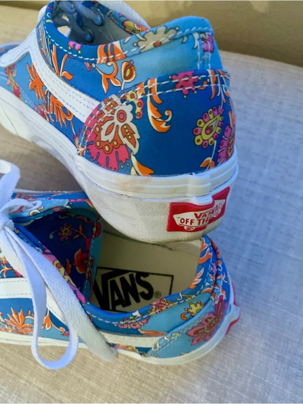 VANS LIBERTY FLORAL OLD SKOOL SNEAKERS 5.5 - Picture 5 of 11